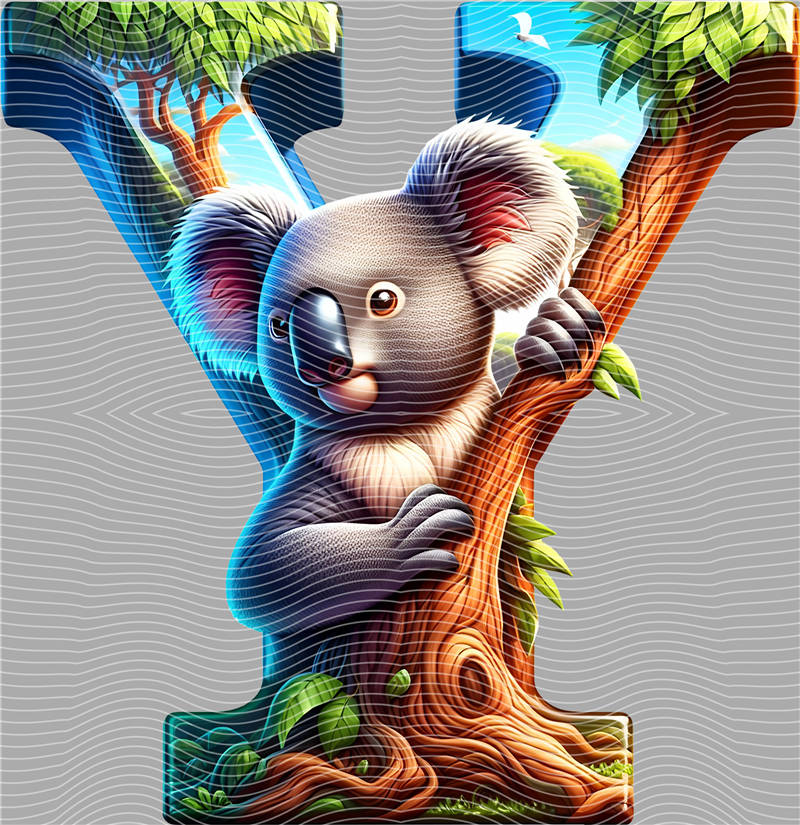 Letters A to Z and Number-AZ 100